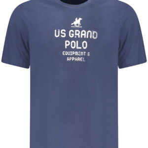 US GRAND MEN'S SHORT-SLEEVE T-SHIRT BLUE