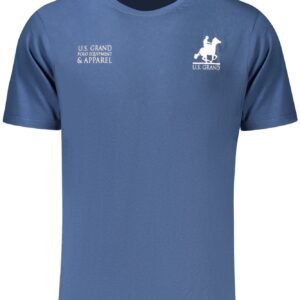 US GRAND MEN'S SHORT-SLEEVE T-SHIRT BLUE