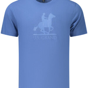 US GRAND MEN'S SHORT-SLEEVE T-SHIRT BLUE