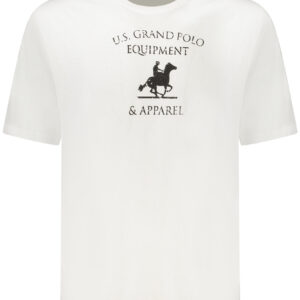 US GRAND MEN'S SHORT-SLEEVE T-SHIRT WHITE