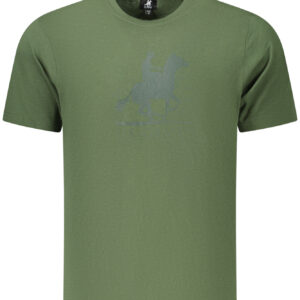 US GRAND MEN'S SHORT-SLEEVED GREEN T-SHIRT