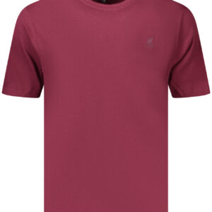 US GRAND MEN'S SHORT-SLEEVED RED T-SHIRT