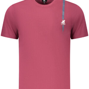 US GRAND MEN'S SHORT-SLEEVED RED T-SHIRT