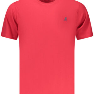 US GRAND MEN'S SHORT-SLEEVED RED T-SHIRT