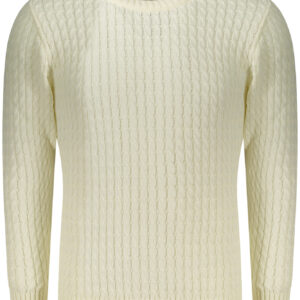 US GRAND MEN'S WHITE SWEATER
