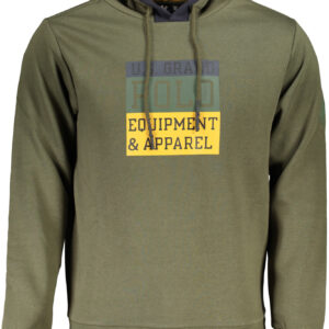 US GRAND MEN'S ZIP-UP SWEATSHIRT GREEN