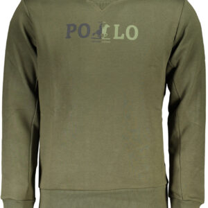 US GRAND MEN'S ZIP-UP SWEATSHIRT GREEN