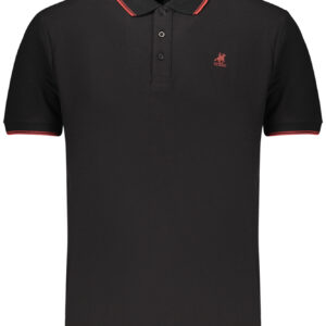 US GRAND POLO SHORT SLEEVE MEN'S BLACK