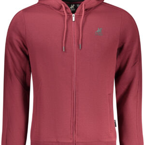 US GRAND RED MEN'S ZIP-UP SWEATSHIRT
