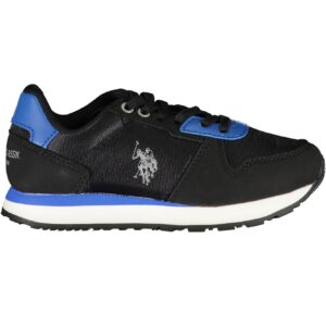 US POLO ASSN. BLACK CHILDREN'S SPORTS SHOES