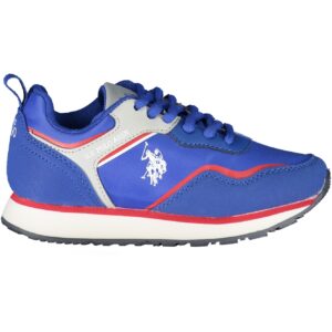 US POLO ASSN. BLUE SPORTS SHOES FOR CHILDREN