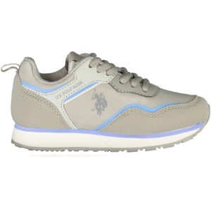 US POLO ASSN. GRAY CHILDREN'S SPORTS SHOES