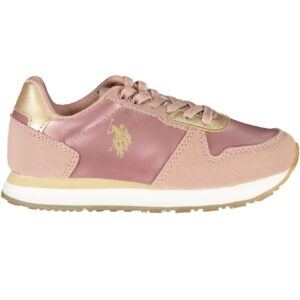 US POLO ASSN. PINK CHILDREN'S SPORTS SHOES
