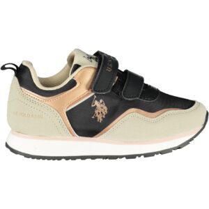 US POLO BEST PRICE BLACK CHILDREN'S SPORTS SHOES