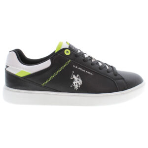 US POLO BEST PRICE MEN'S SPORTS FOOTWEAR BLACK