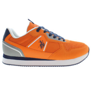 US POLO BEST PRICE MEN'S SPORTS FOOTWEAR ORANGE