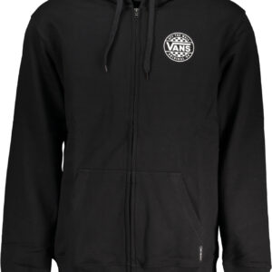 VANS MEN'S BLACK ZIP SWEATSHIRT