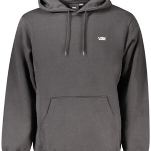 VANS MEN'S BLACK ZIP-UP SWEATSHIRT