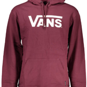VANS RED MEN'S ZIPLESS SWEATSHIRT