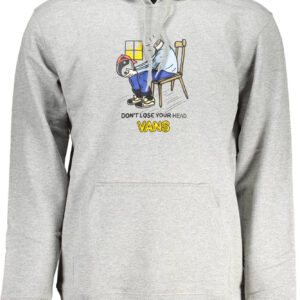 VANS SWEATSHIRT WITHOUT ZIP GRAY MAN