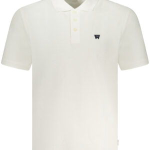 WRANGLER POLO SHORT SLEEVE MEN WHITE