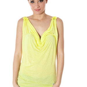ZUELEMENTS YELLOW WOMAN TANK