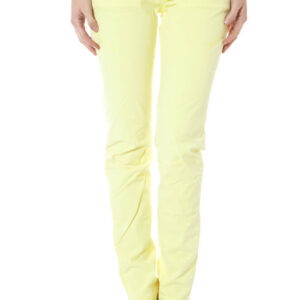 ZUELEMENTS YELLOW WOMEN'S TROUSERS