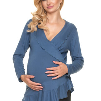 Zwangerschapsblouse model 157823 PeeKaBoo