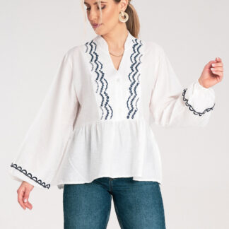 blouse model 217067 Figl