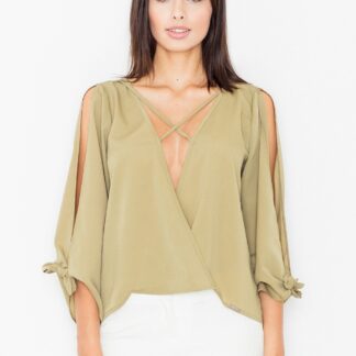 blouse model 60696 Figl