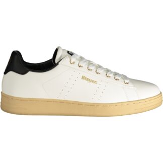 BLAUER WHITE MEN'S SPORTS SHOES