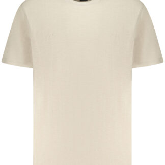 BOSS MEN'S SHORT-SLEEVE T-SHIRT BEIGE