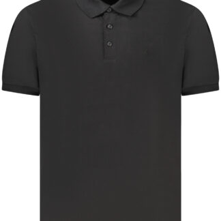 CALVIN KLEIN MEN'S SHORT SLEEVE POLO BLACK