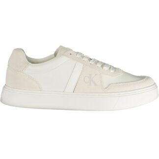 CALVIN KLEIN MEN'S WHITE SPORTS SHOES