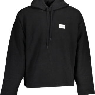 CALVIN KLEIN SWEATSHIRT WITHOUT ZIP BLACK MAN
