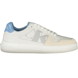CALVIN KLEIN WHITE MEN'S SPORTS SHOES