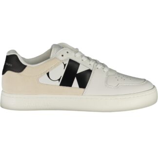CALVIN KLEIN WHITE MEN'S SPORTS SHOES