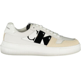CALVIN KLEIN WHITE WOMEN'S SPORTS SHOES
