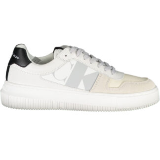 CALVIN KLEIN WHITE WOMEN'S SPORTS SHOES