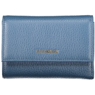 COCCINELLE WOMEN'S BLUE WALLET