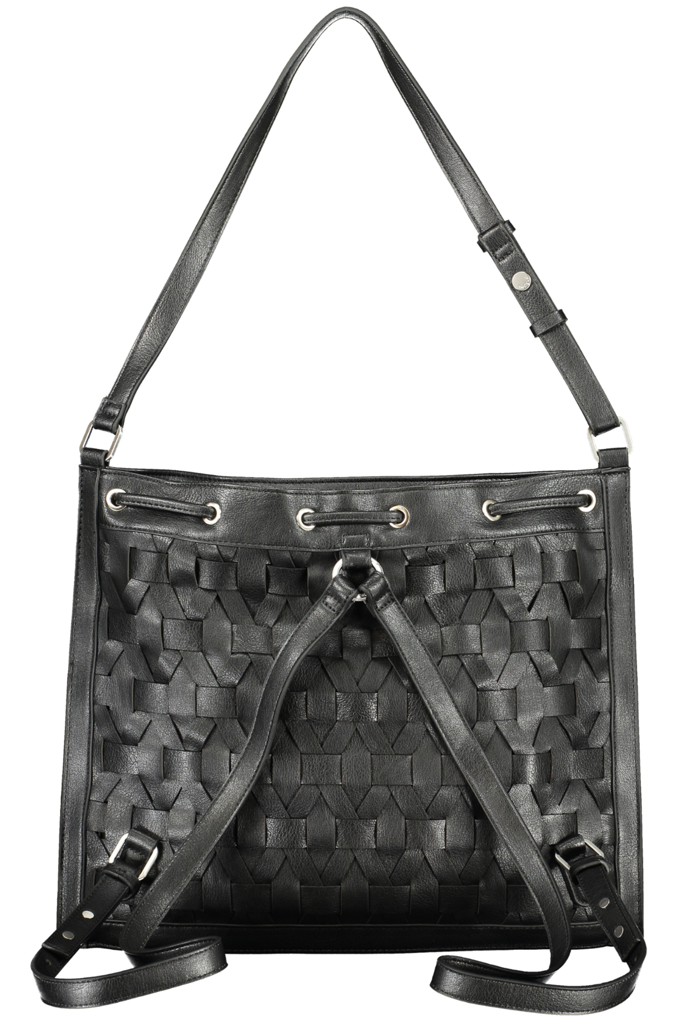 DESIGUAL WOMEN'S BLACK BACKPACK - Afbeelding 2