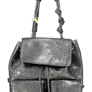 DESIGUAL WOMEN'S BLACK BACKPACK