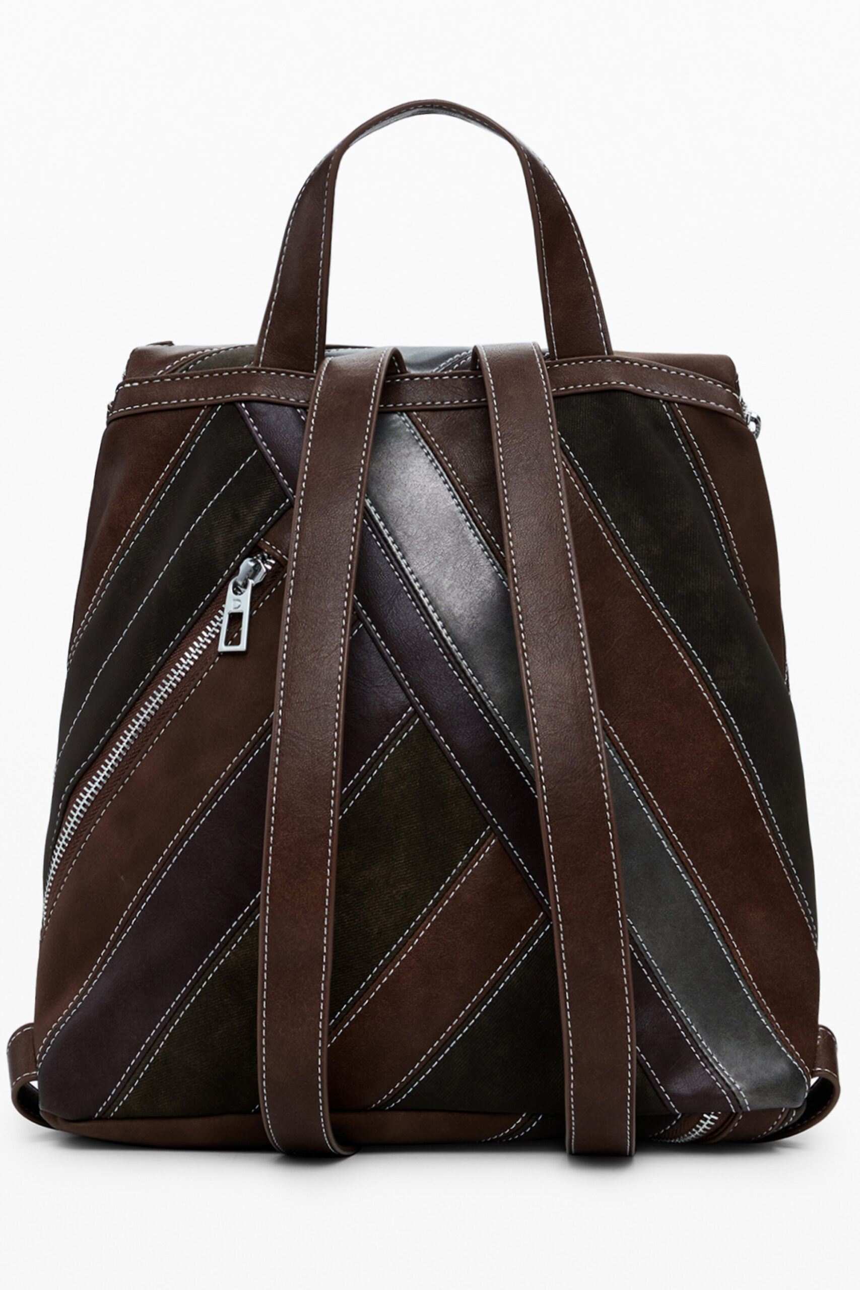 DESIGUAL WOMEN'S BROWN BACKPACK - Afbeelding 3