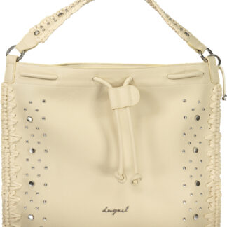 DESIGUAL WOMEN'S WHITE BACKPACK