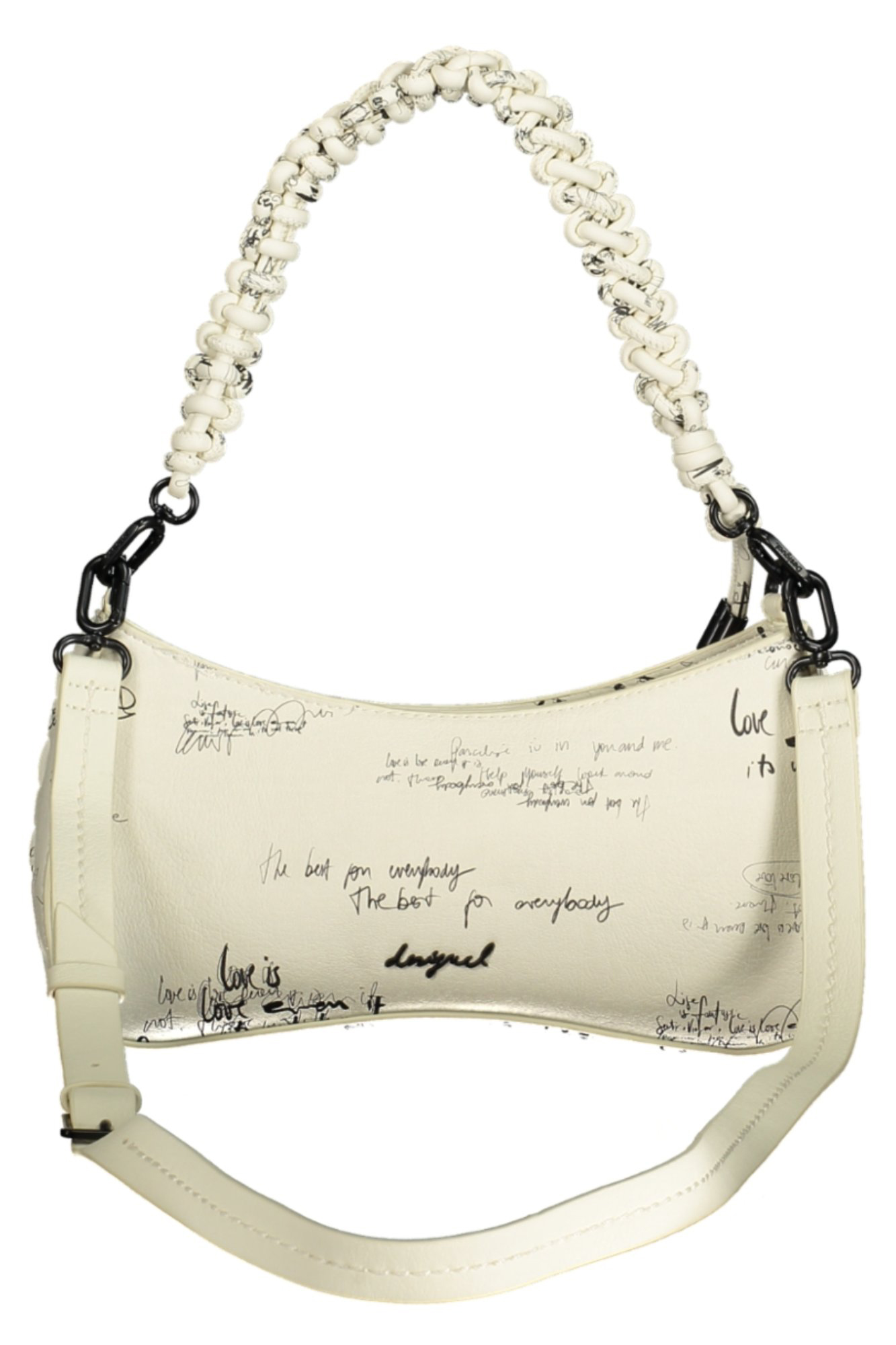 DESIGUAL WOMEN'S WHITE BAG - Afbeelding 2