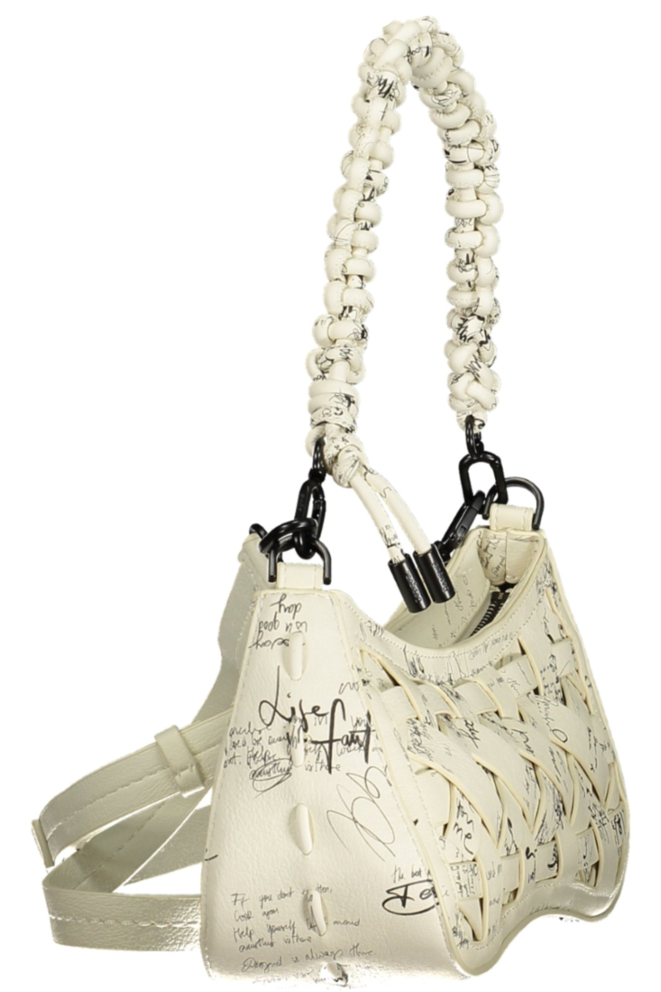 DESIGUAL WOMEN'S WHITE BAG - Afbeelding 3