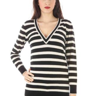 FRED PERRY WOMEN'S BLACK SWEATER