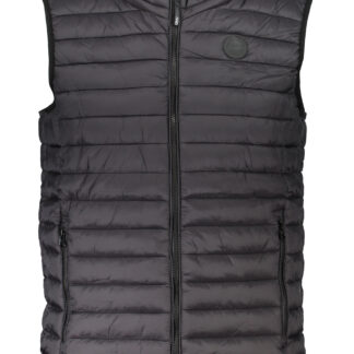 GIAN MARCO VENTURI BLACK MEN'S SLEEVELESS