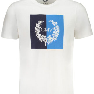 GIAN MARCO VENTURI MEN'S SHORT SLEEVED T-SHIRT WHITE