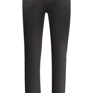 GUESS JEANS MEN'S DENIM JEANS BLACK